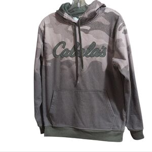 Cabela’s GameDay Camo True Timber Hoodie Men’s Small Hunting Outdoor Sweatshirt